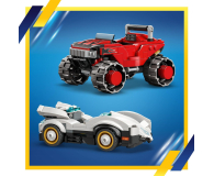 LEGO SONIC 77118 Silver w samochodzie kontra Knuckles w monster t - 1473587 - zdjęcie 7